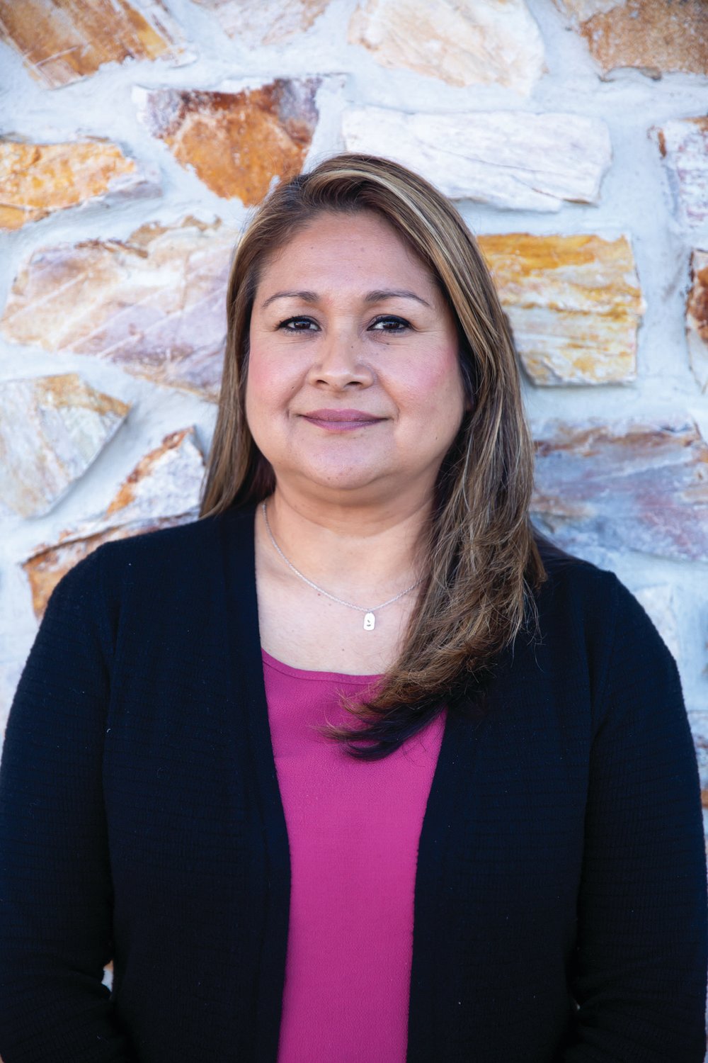 Maria Olivares was recently appointed interim executive director of My Aunt's House.